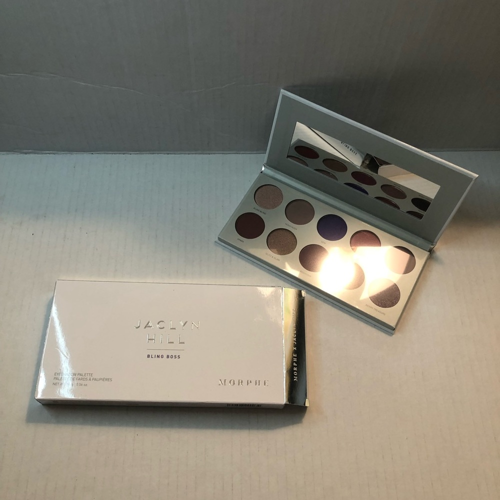 Morphe x Jaclyn Hill Eyeshadow Palette Bling Boss Palette 10 Shades NEW